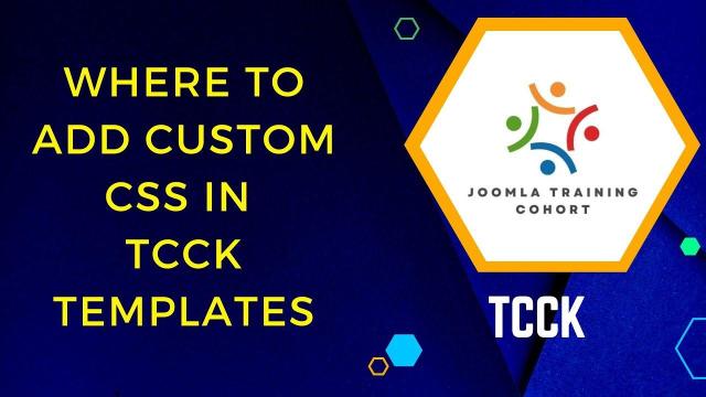 JTC custom CSS in TCCK