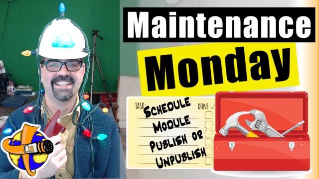 Monday Maintenance 019