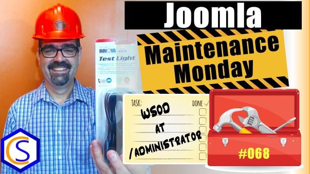 Monday Maintenance 068