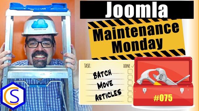 Monday Maintenance 075