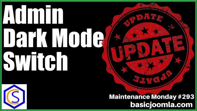 Monday Maintenance 293
