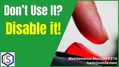 Monday Maintenance 310