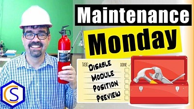 Monday Maintenance 055